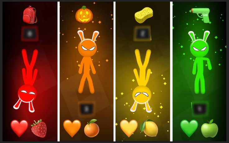 Characters in the game