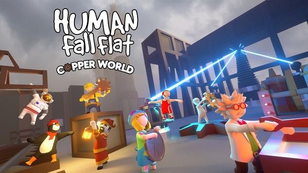 Characters in Human Fall Flat.