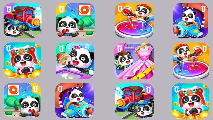 mini games in Baby Panda World APK