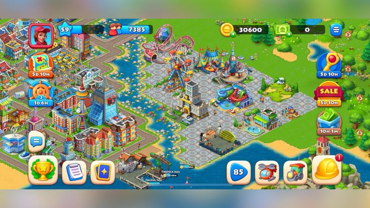 town getting bigger in the game