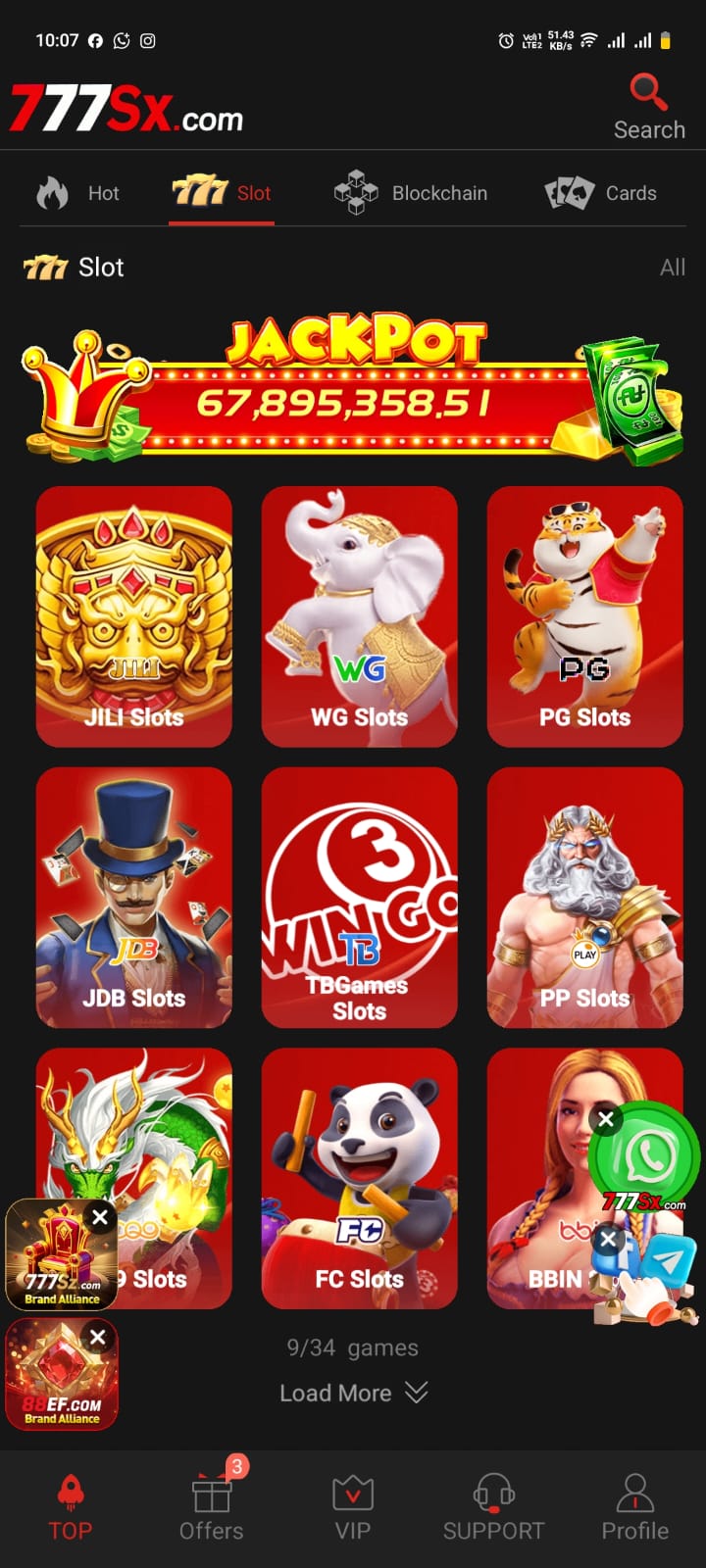 777sx game jackpot