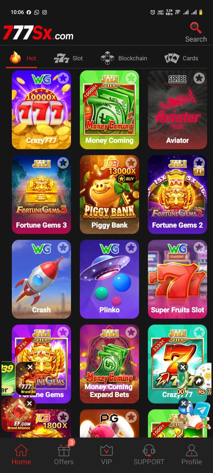 777sx games